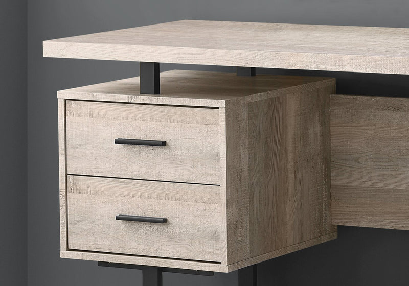 Teagan Reversible Desk - Taupe 