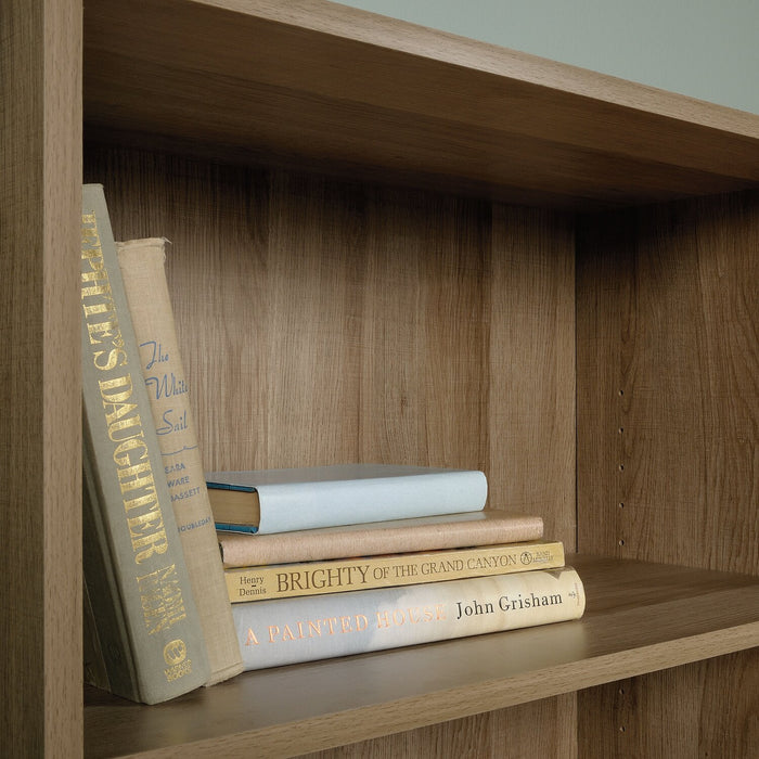 Grady 5-Shelf Bookcase – Summer Oak