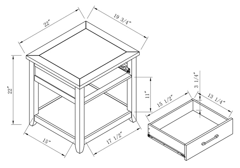 Logan End Table