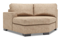 Sofa Lab Track LAF Cuddler - Luxury Taupe 