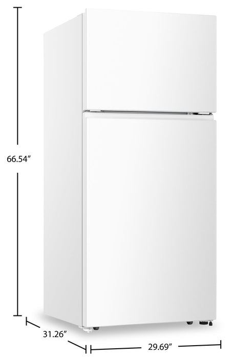Hisense 18 Cu. Ft. Top-Freezer Refrigerator - RT18A2FWD
