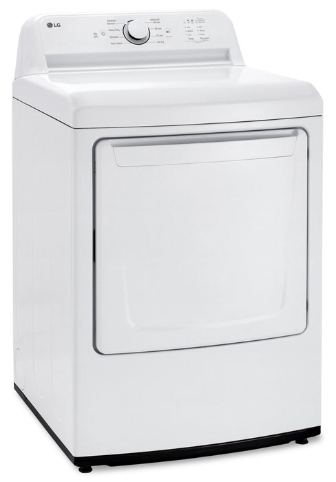 LG 7.3 Cu. Ft. Ultra Large Capacity Electric Dryer with Sensor Dry - DLE6100W