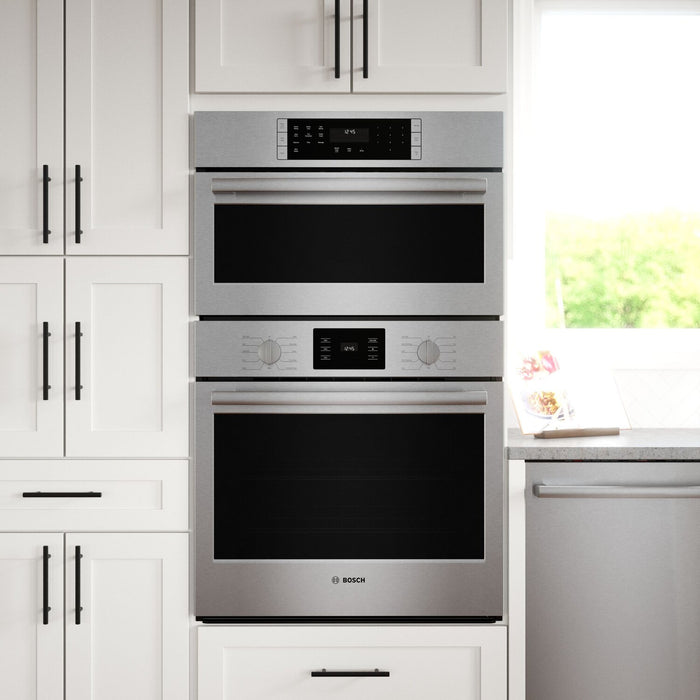 Bosch 30\" 500 Series Microwave Combination Wall Oven - HBL5754UC