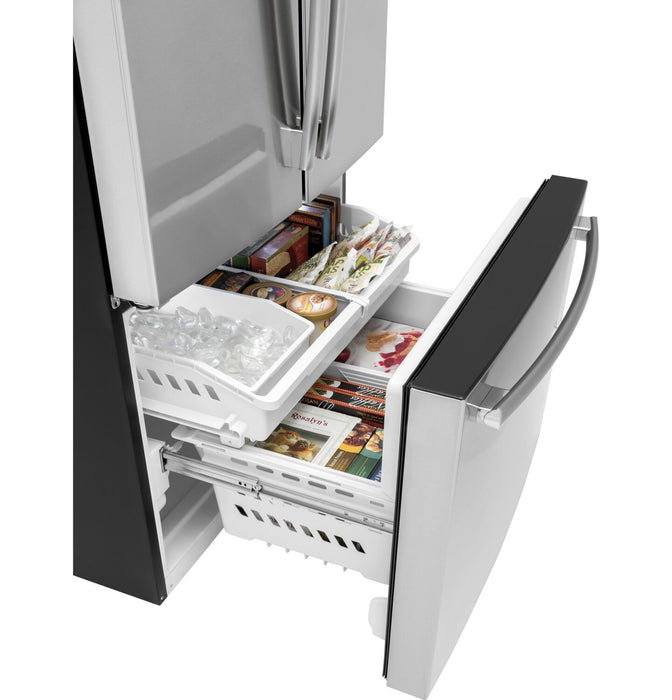 GE 27 Cu. Ft. French-Door Refrigerator with Internal Water Dispenser - GNE27JYMFS