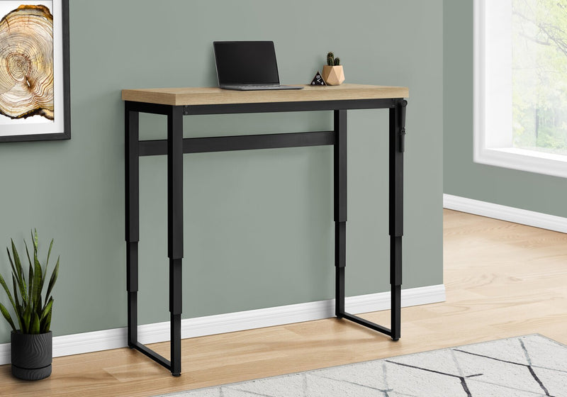 Kai Height-Adjustable Desk - Natural