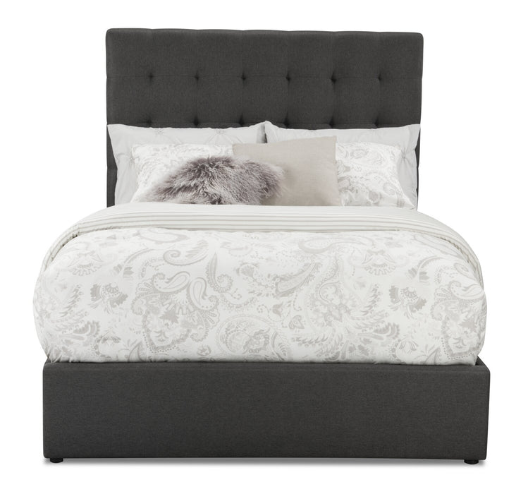 Jace Storage Full Bed - Grey