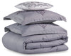 Arista 4-Piece Full/Queen Comforter Set