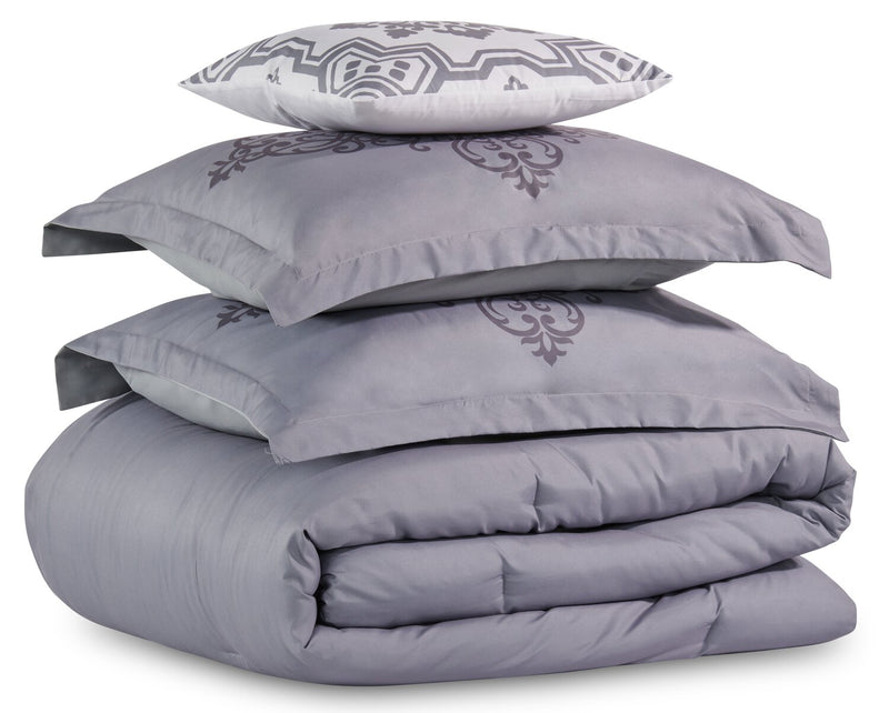 Arista 4-Piece Full/Queen Comforter Set