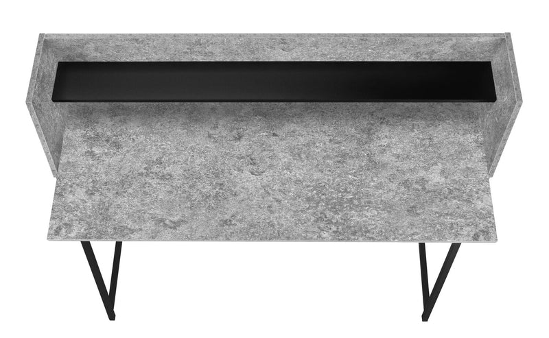Lawson Desk - Grey Stone-Look 
