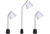Storm 3-Piece Floor and Two Table Lamps Set