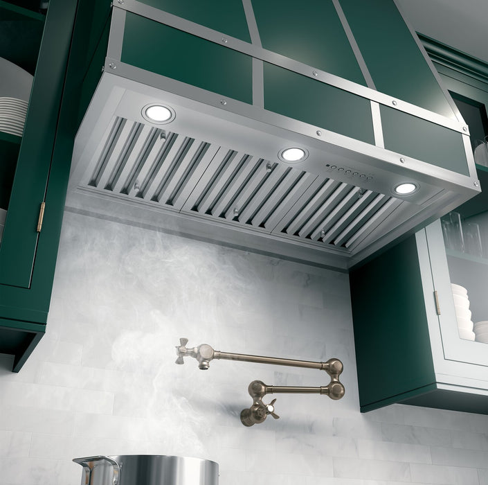 GE Smart Insert Range Hood with Dimmable LED Lighting - UVC9360SLSS
