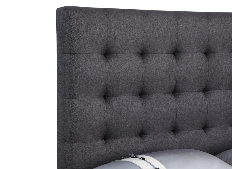 Jace Storage Full Bed - Grey