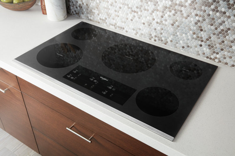 Whirlpool 36\" Electric Ceramic Glass Cooktop - WCE97US6KS