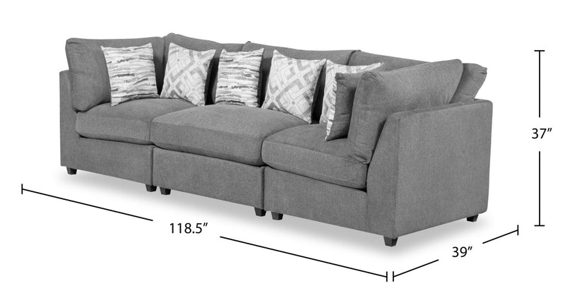 Evolve Sofa - Charcoal