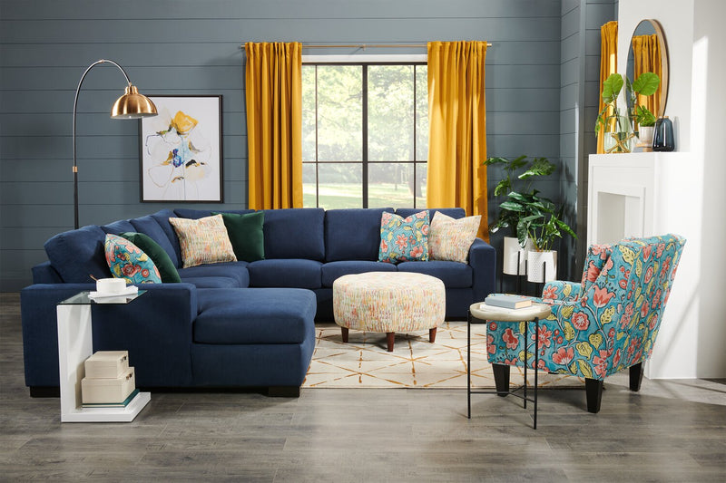 Sofa Lab The Curve Ottoman - Garden