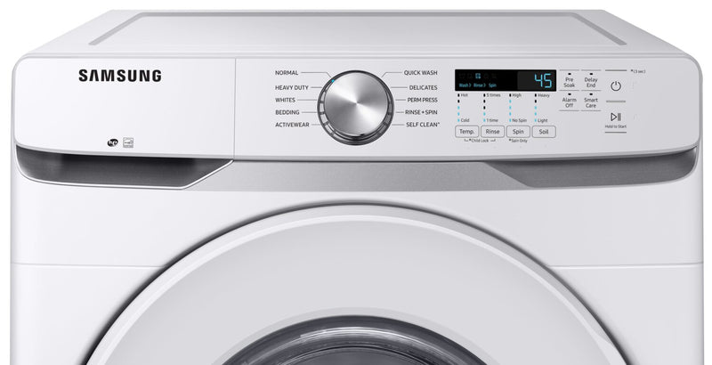 Samsung 5.2 Cu. Ft. Front-Load Washer - WF45T6000AW/US