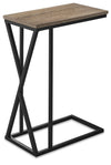 Leila Chairside Table - Taupe 