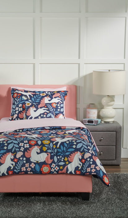 Hallie Striped 3-Piece Twin Cotton Sheet Set