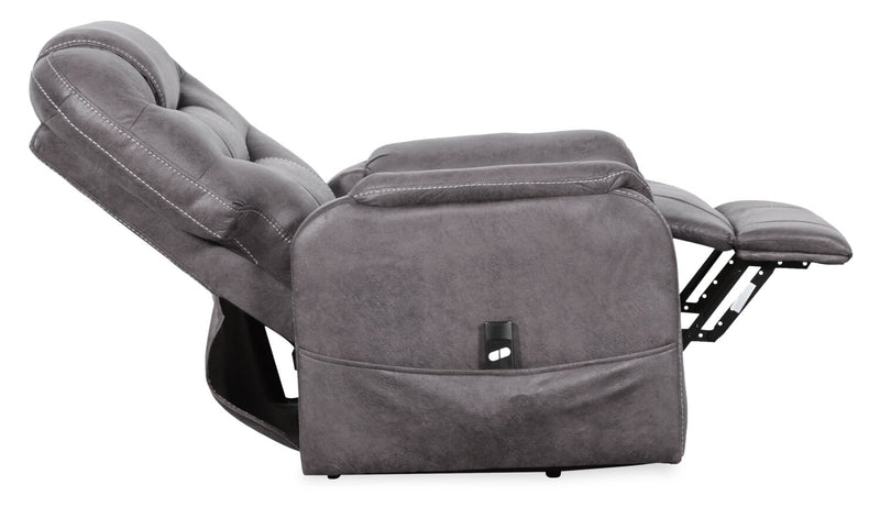Landon Power Lift Recliner – Dark Grey