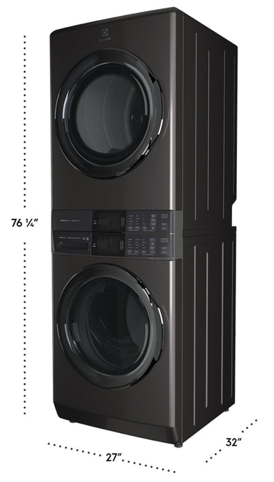 Electrolux Laundry Tower™ with 5.2 Cu. Ft. Washer and 8 Cu. Ft. Electric Dryer - ELTE760CAT 