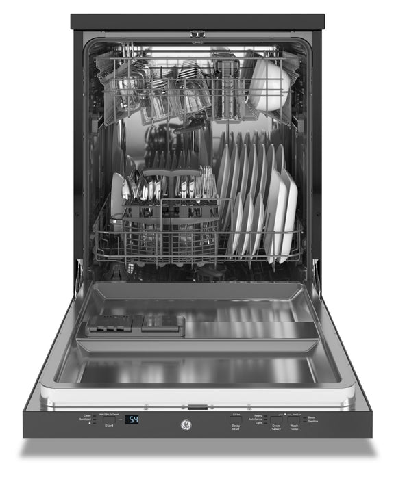 GE 24\" Portable Top-Control Dishwasher - GPT225SSLSS