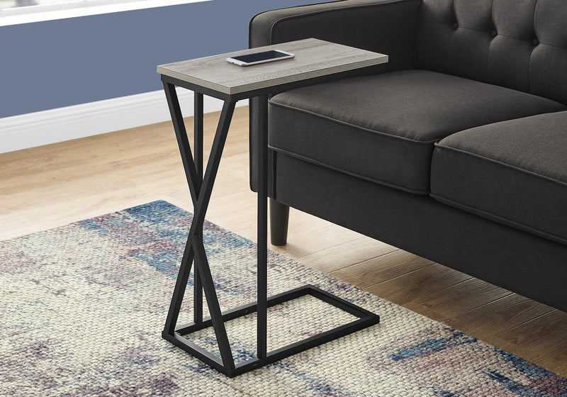 Leila Chairside Table - Grey 