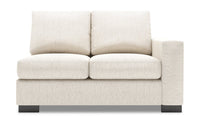 Sofa Lab Track RAF Loveseat - Luxury Sand