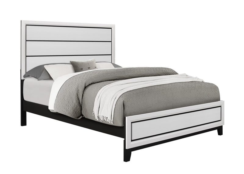 Kate Queen Bed - White