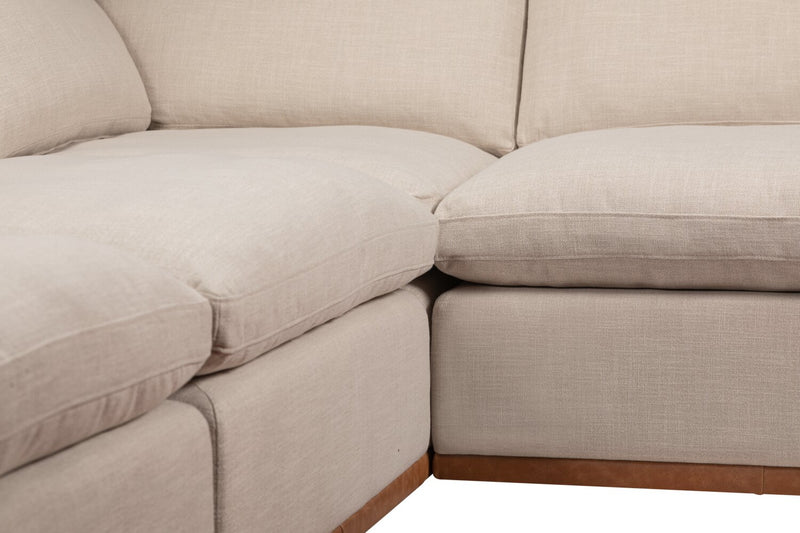 Avalon 5-Piece Sectional - Taupe 