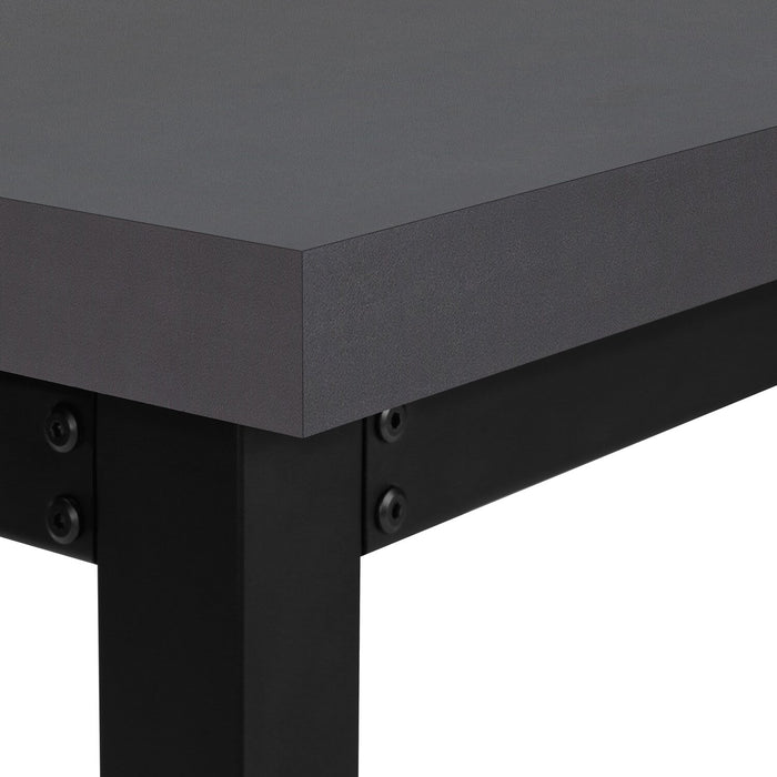 Kai Height-Adjustable Desk - Grey