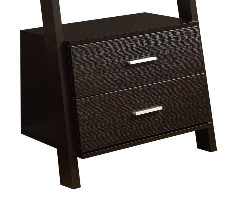 Ronan Bookcase with Storage - Espresso 