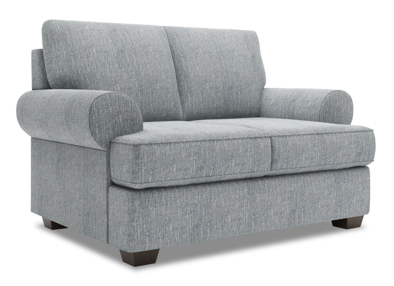 Sofa Lab Roll Loveseat - Luna Pewter