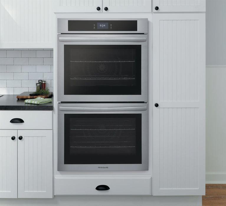 Frigidaire 10.6 Cu. Ft. Double Electric Wall Oven - FCWD3027AS