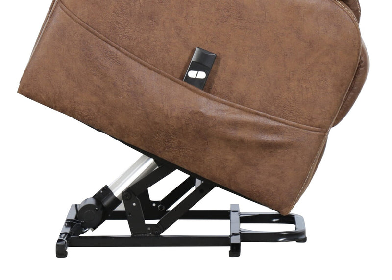 Landon Power Lift Reclining Chair - Brown