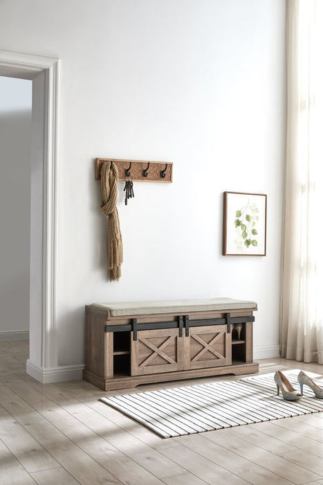 Gavin Bench with Shoe Storage