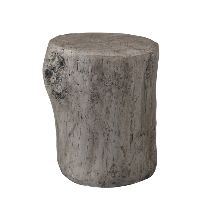Jordy Ottoman Accent Table – Silver 