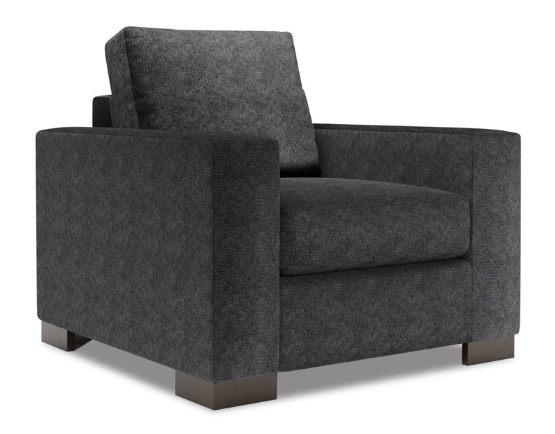 Sofa Lab Track Chair - Luxury Charcoal