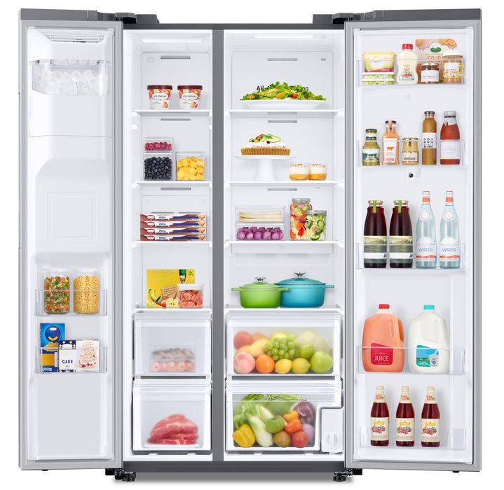 Samsung 21.5 Cu. Ft. Family Hub™ Side-by-Side Refrigerator - RS22T5561SR/A