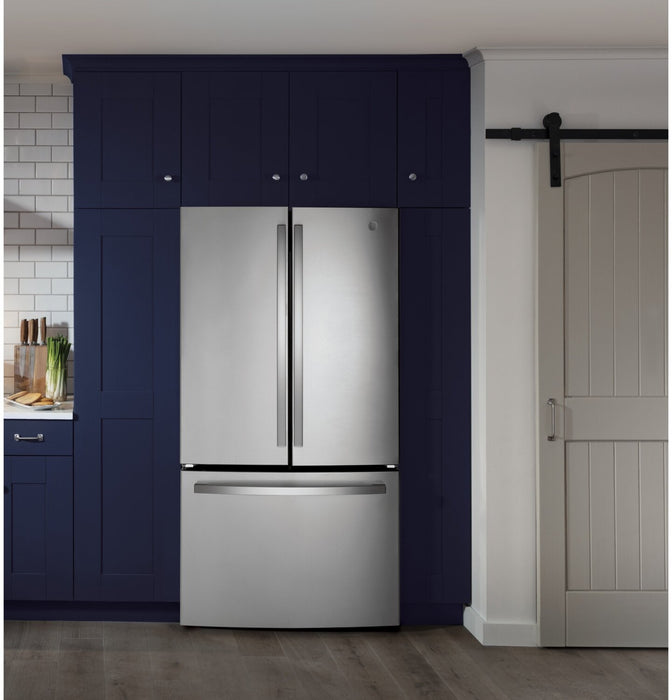 GE 27 Cu. Ft. French-Door Refrigerator with Internal Water Dispenser - GNE27JYMFS