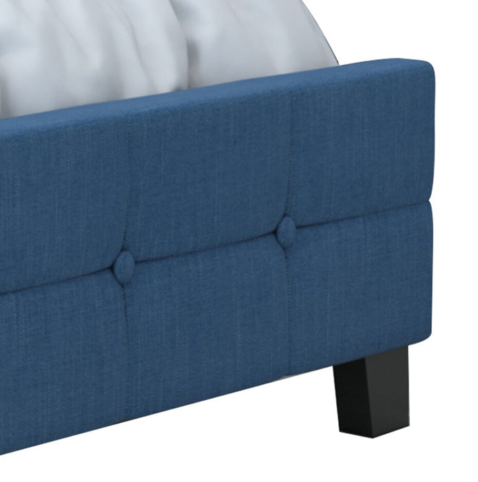 Page Queen Bed - Blue