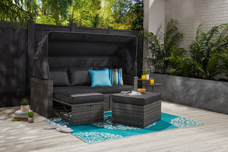 Cuba 3-Seat Canopy Set