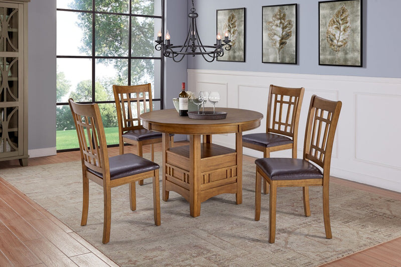 Dena 5-Piece Dining Package - Walnut