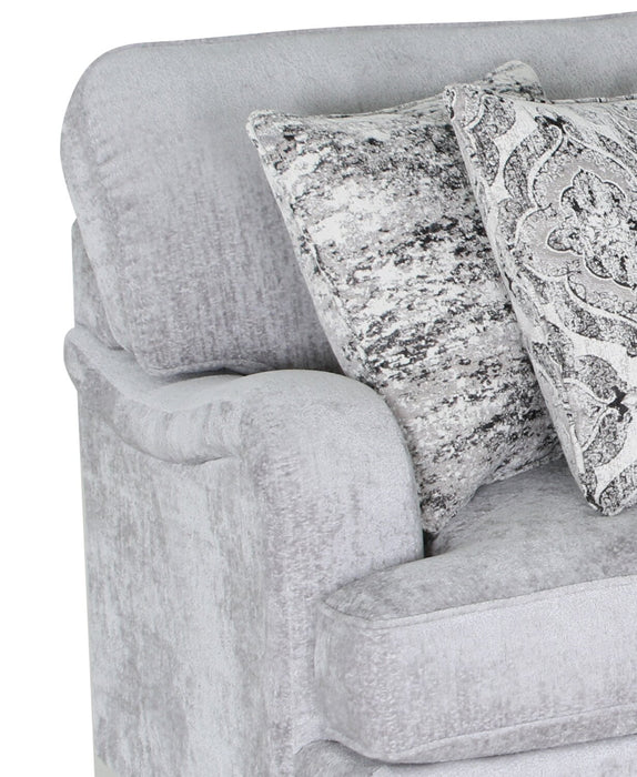 Bellmont Chenille Sofa - Platinum