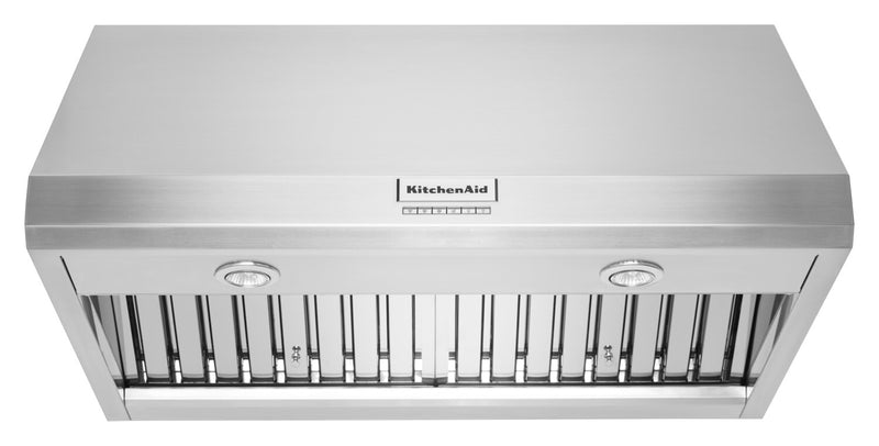 KitchenAid 36\" Commercial-Style Wall-Mount Canopy Range Hood - KVWC906KSS
