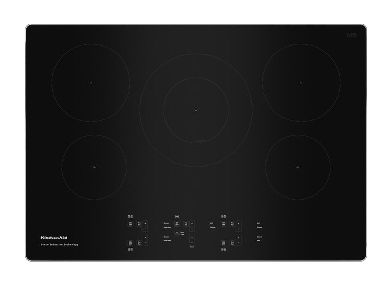KitchenAid 30\" Sensor Induction Cooktop - KCIG550JSS