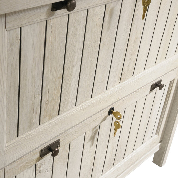 Retta Filing Cabinet - Chalked Chestnut 