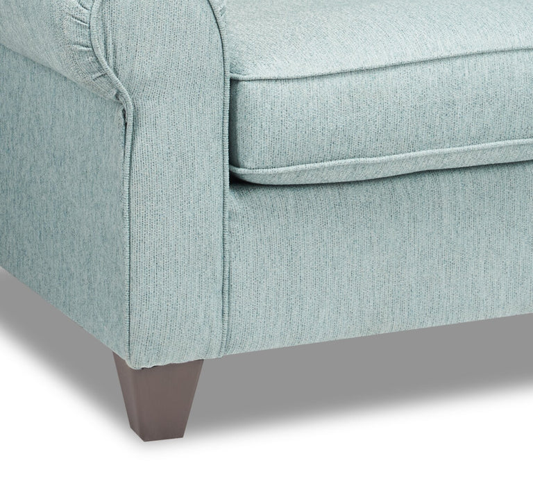Scarlett Chenille Loveseat - Marine