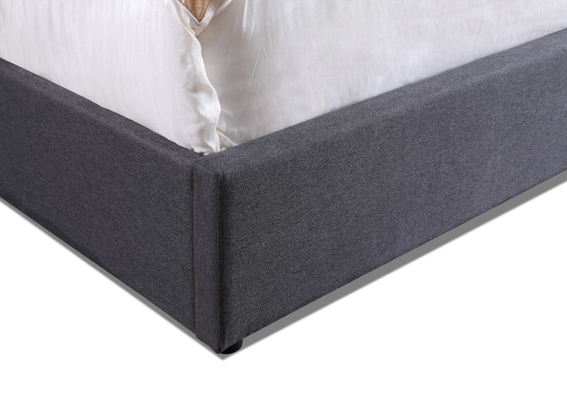 Jace Storage Full Bed - Grey