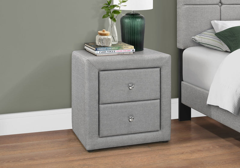 Zara Nightstand - Grey