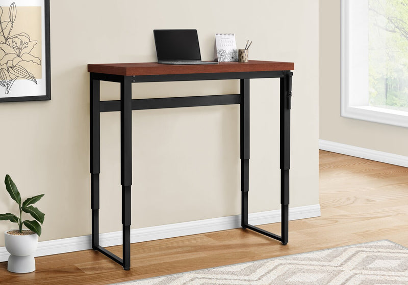 Kai Height-Adjustable Desk - Cherry
